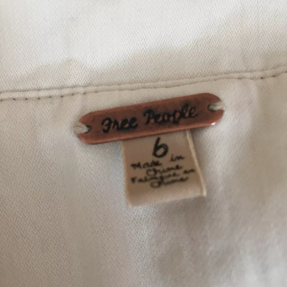 NEW Free People Anthropologie Women's Double Breasted Jacket Coat Blazer 6 Small - Picture 5 of 6